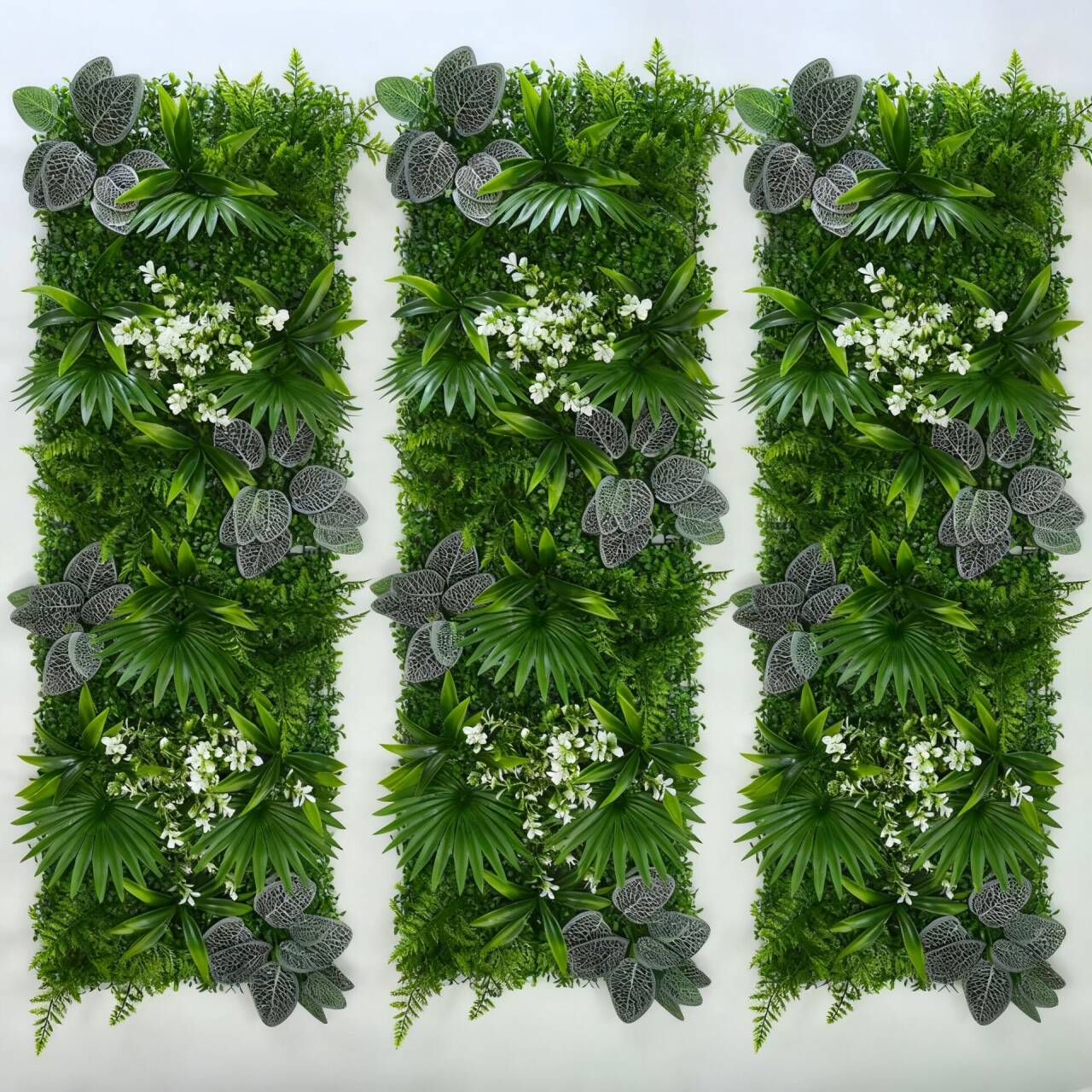 Flower Wall Panel - 40*120CM Simüle Çim Bitkisi Yeşil Çim