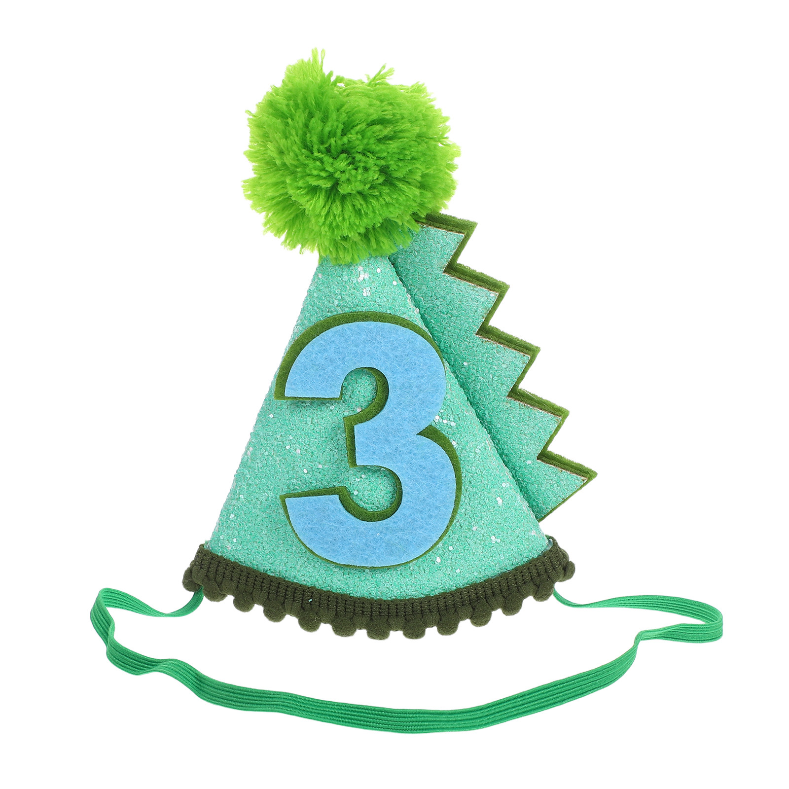 Party Hat Cone - Çocuklar için Dinozor Temalı Doğum Günü