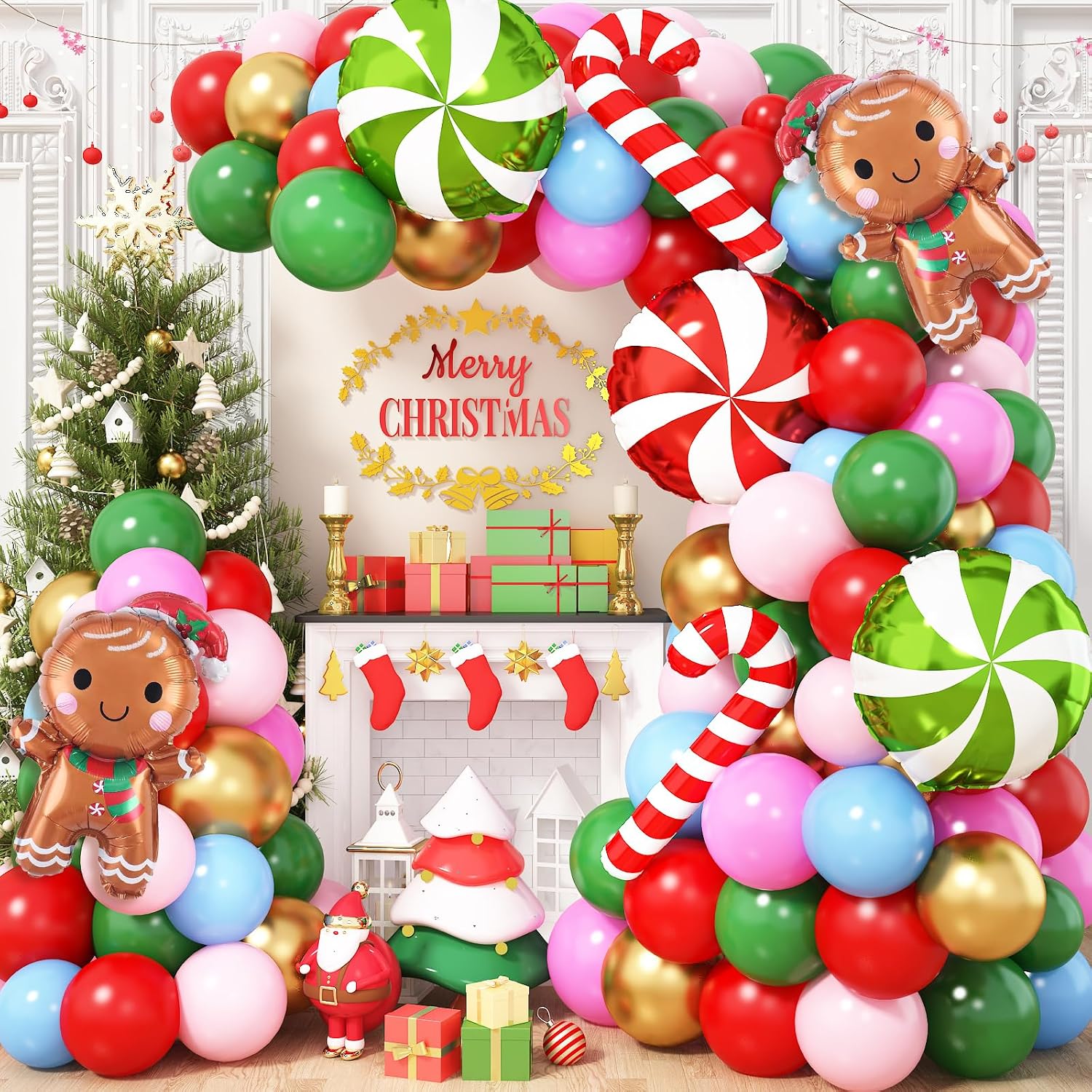 Noel Balonları Garland Kemer S - Balloon Arch Kit incelemesi ve fiyatı