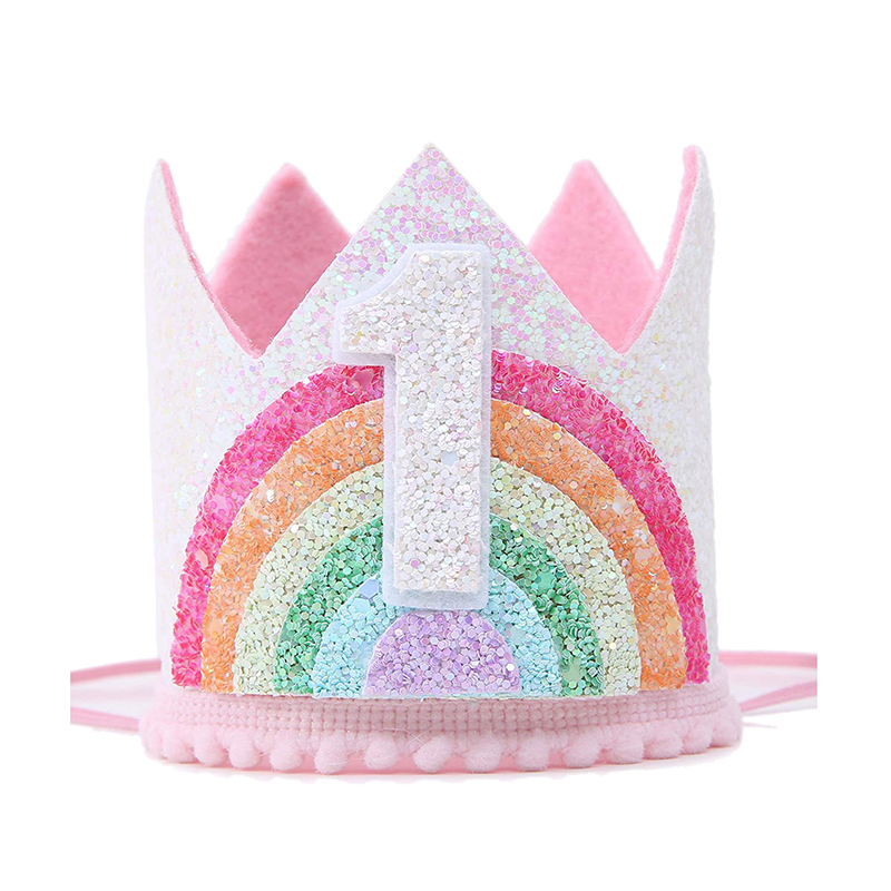 Keçe Gökkuşağı Tema Doğum Günü - Party Hat Cone incelemesi ve fiyatı