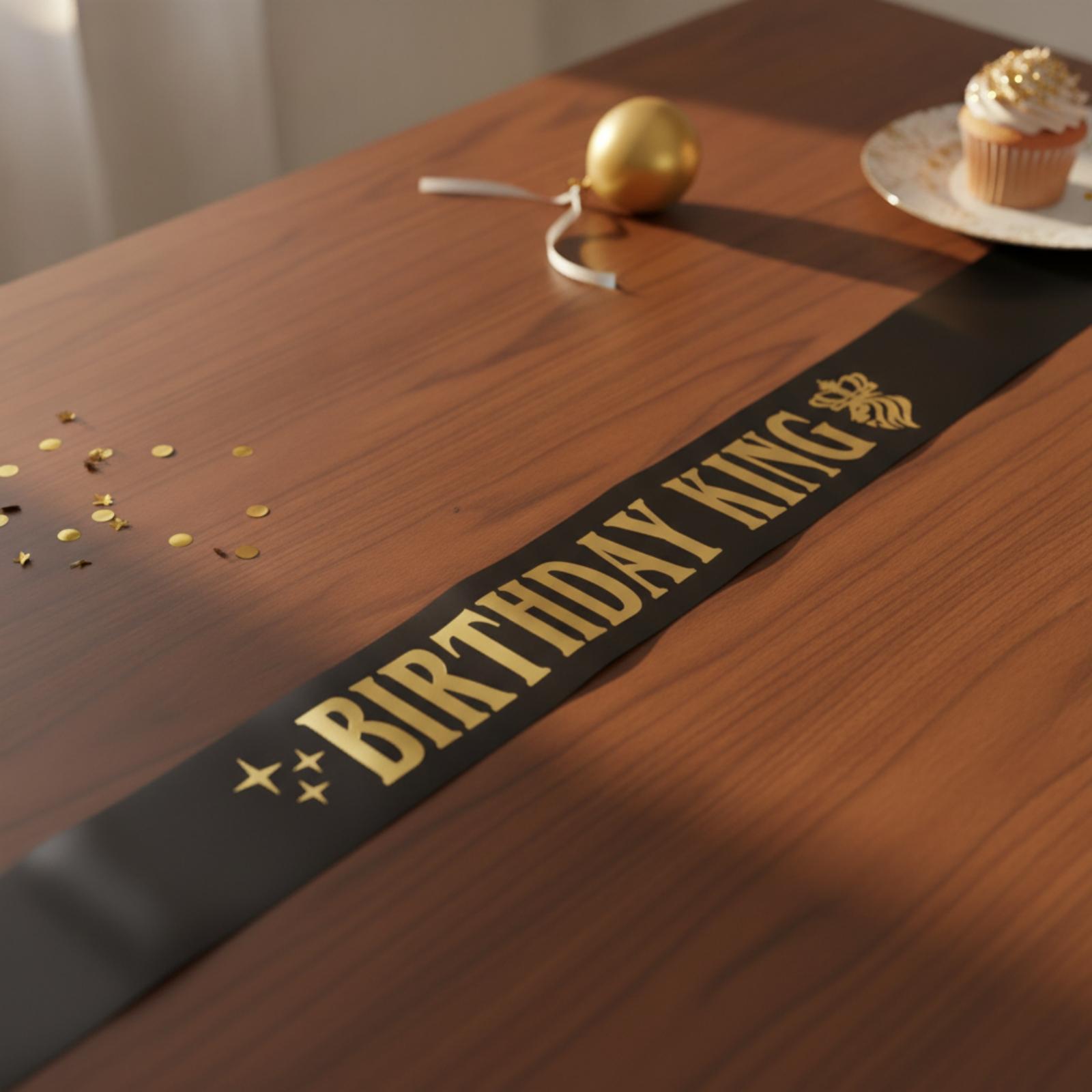 Doğum Günü Kral Partisi Taç Si - Birthday Sash Glitter incelemesi ve fiyatı