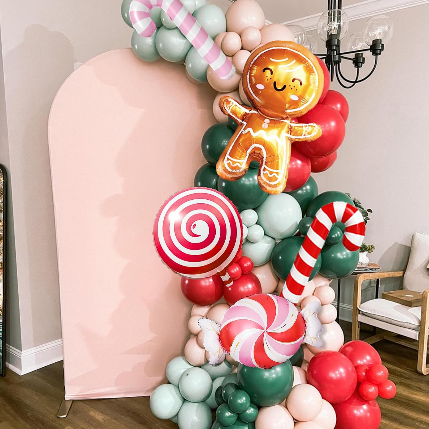 Noel Balonlu Çelenk Seti, 115  - Balloon Arch Kit incelemesi ve fiyatı