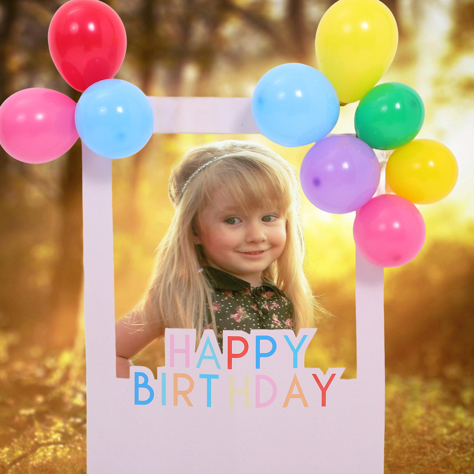 1 Set Doğum Günü Fotoğraf Kabi - Photo Booth Frame incelemesi ve fiyatı