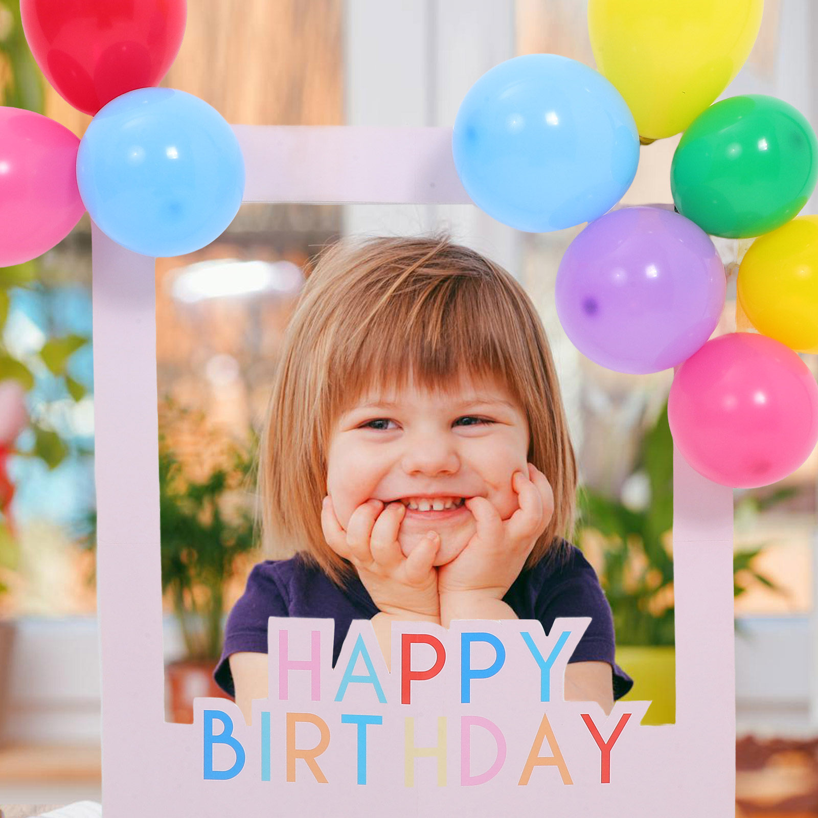 1 Set Doğum Günü Fotoğraf Kabi - Photo Booth Frame incelemesi ve fiyatı