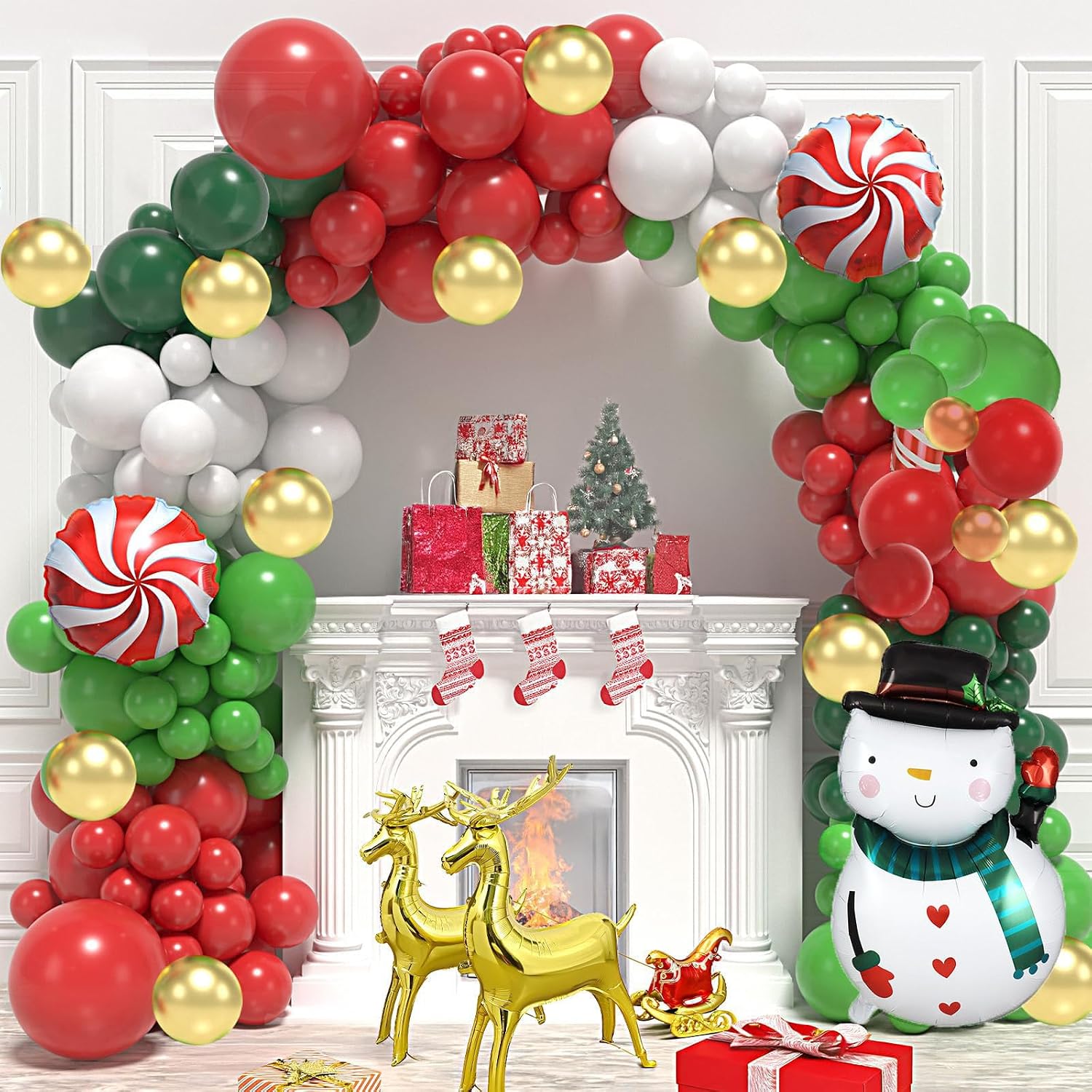 183 Parça Noel Balon Çelenk Ke - Balloon Arch Kit incelemesi ve fiyatı