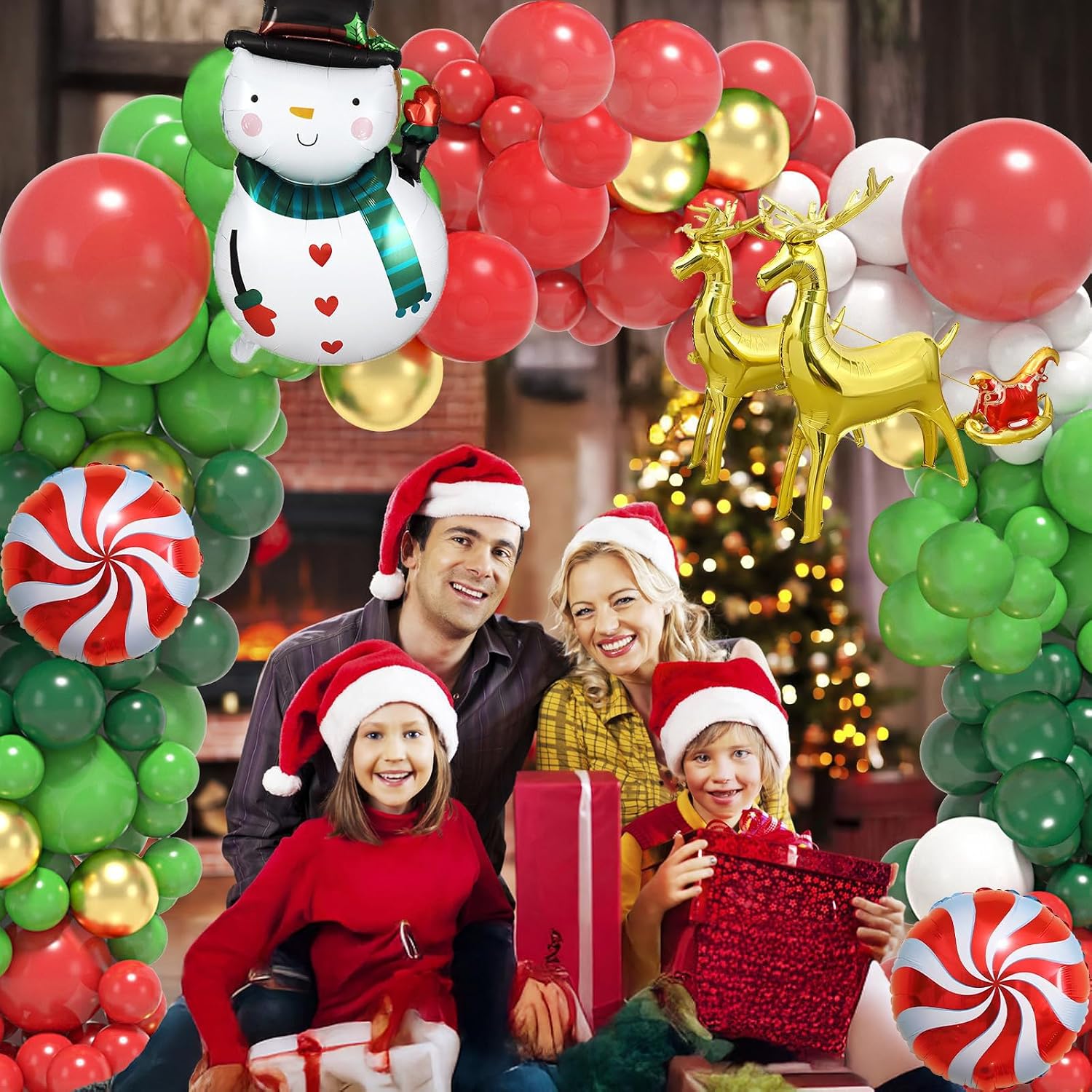 183 Parça Noel Balon Çelenk Ke - Balloon Arch Kit incelemesi ve fiyatı