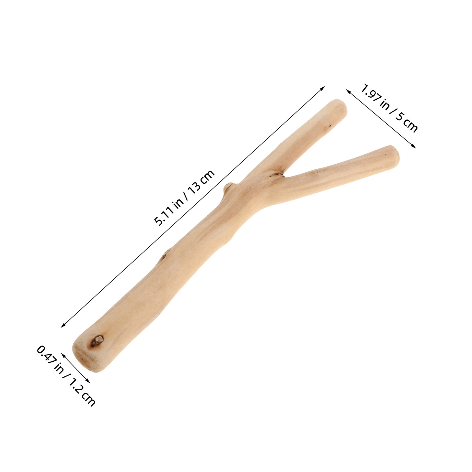 El ile cilalanmış, doğal ahşap - Centerpiece Stick incelemesi ve fiyatı